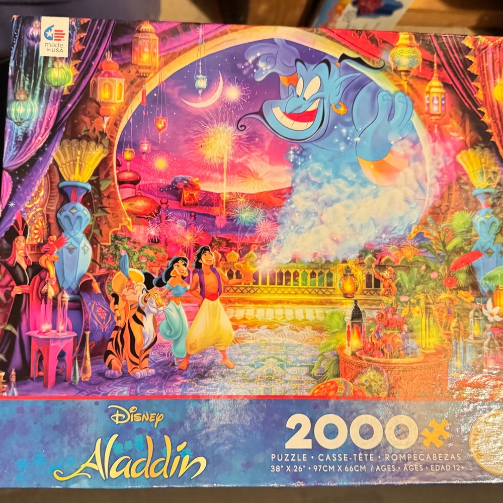 Aimee Stewart 2000 piece Aladdin puzzle by Ceaco